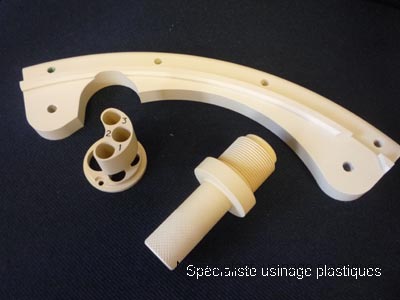 Matière plastique usinée NORYL