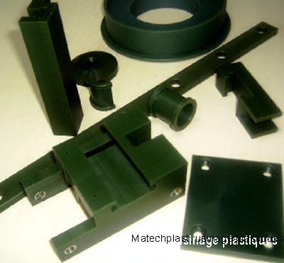Matière plastique usinée LFX